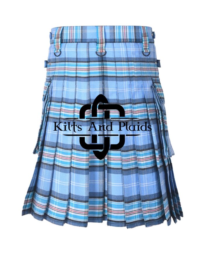 princess diana Tartan Utility Kilt