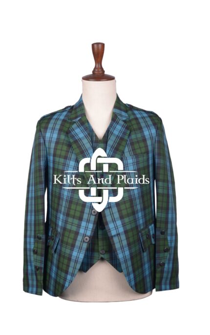 Campbell Ancient Tartan Scottish Jacket