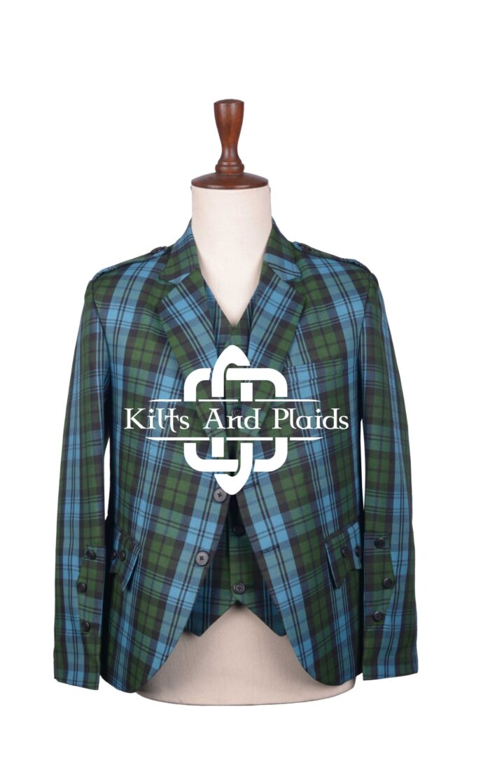 Campbell Ancient Tartan Scottish Jacket