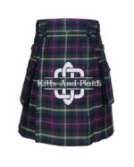 Malcolm Modern Tartan Utility Kilt