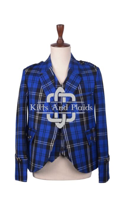 Ramsay Blue Tartan Argyll Jacket