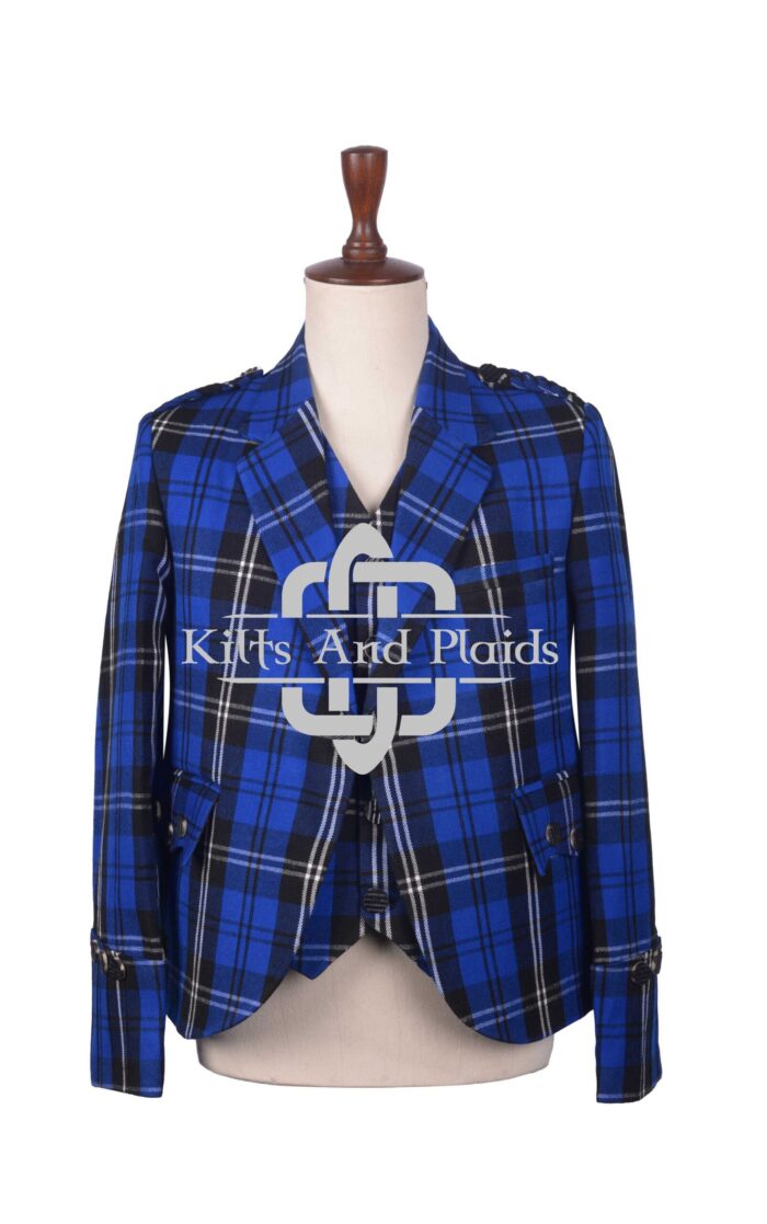 Ramsay Blue Tartan Argyll Jacket