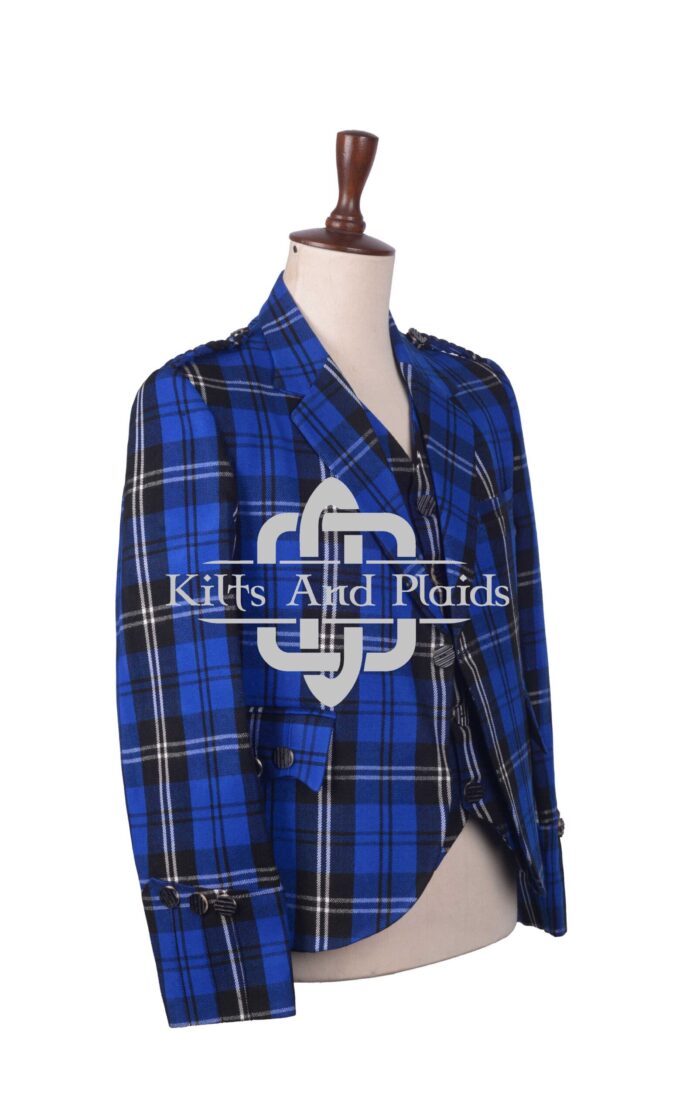 Ramsay Blue Tartan Argyll Jacket