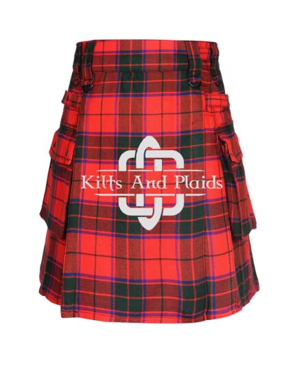Robertson Red Tartan Utility kilt