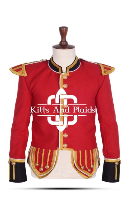 Scottish Military Piper Drummer Doublet Jacket