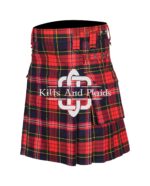 Macpherson Modern Tartan Utility Kilt