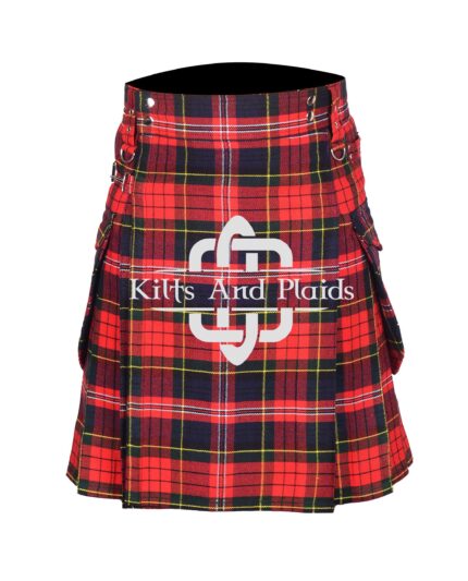 Macpherson Modern Tartan Utility Kilt