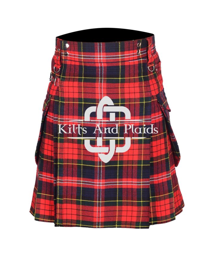 Macpherson Modern Tartan Utility Kilt