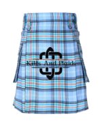 princess diana Tartan Utility Kilt