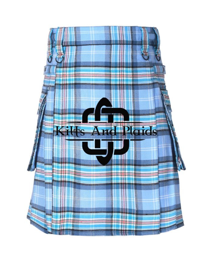 princess diana Tartan Utility Kilt