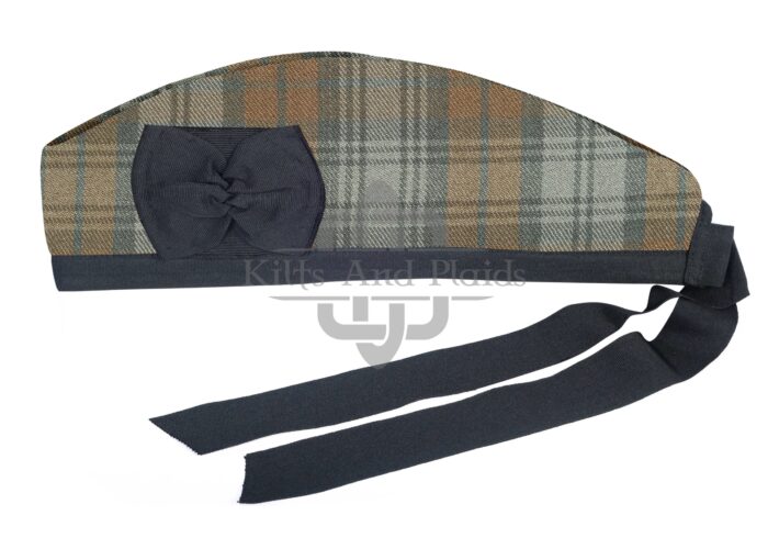 Black Watch Weathered Tartan Cap