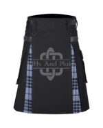 Grey Watch Cotton Hybrid Utility kilt