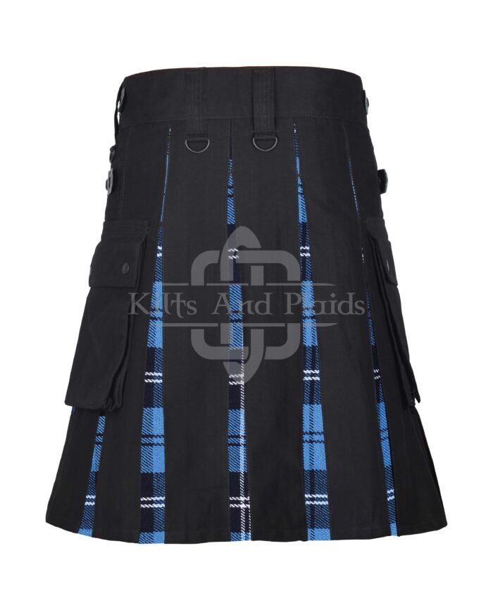 Ramsey Blue Hunting Cotton Hybrid Utility Kilt