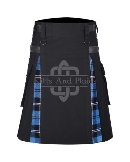 Ramsey Blue Hunting Cotton Hybrid Utility Kilt