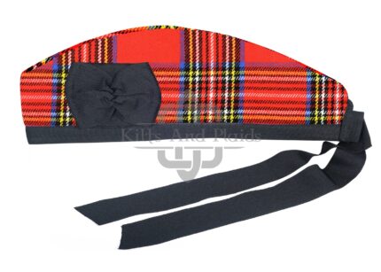Royal Stewart Tartan Cap