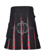 Sinclair Red Cotton Hybrid Utility Kilt