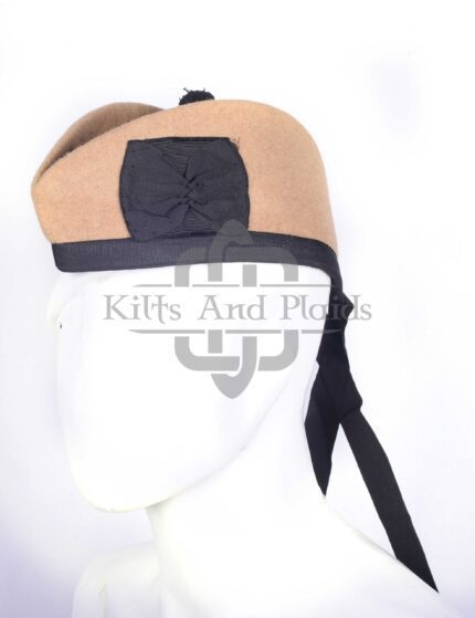 Tan Wool Glengarry Hat