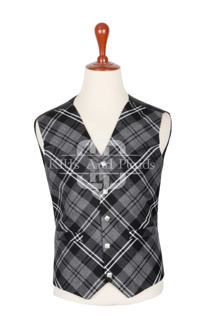 Granite Tartan Argyll Vest