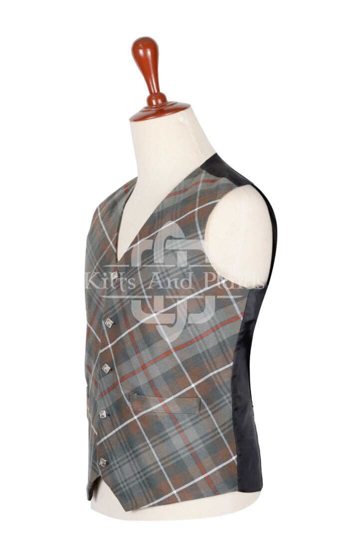 Mackenzie Weathered Tartan Argyll Vest