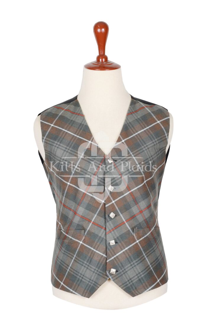 Mackenzie Weathered Tartan Argyll Vest