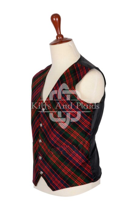 Macdonald Tartan Argyll Vest
