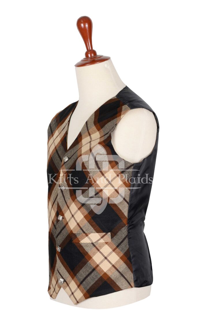 Rose Ancient Tartan Argyll Vest