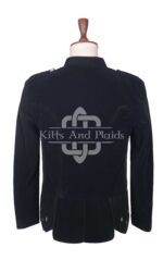 Black Velvet Kenmore Doublet Jacket