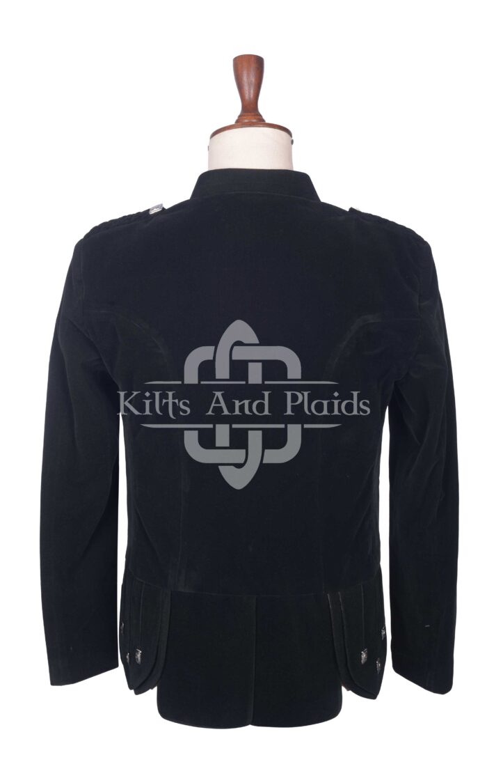 Black Velvet Kenmore Doublet Jacket