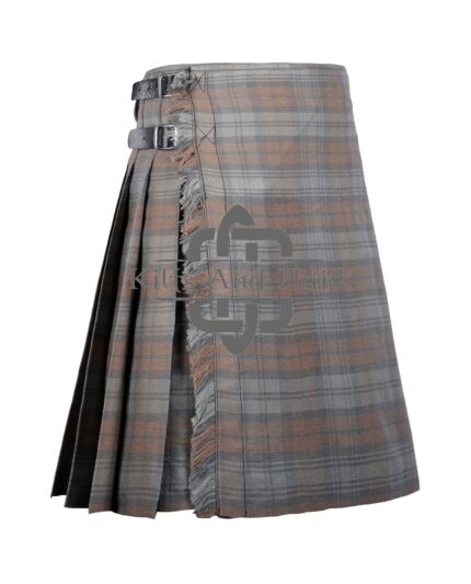 Black Watch Weathered Tartan 8 yard Kilt