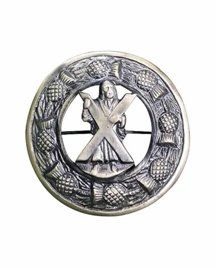 Scottish Antique St Andrew Brooch