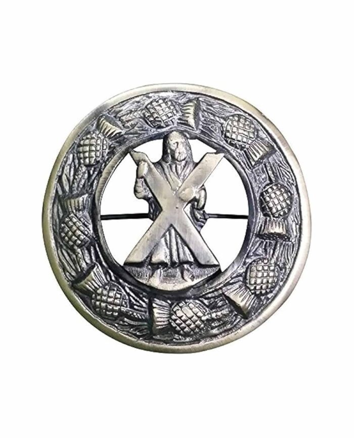 Scottish Antique St Andrew Brooch