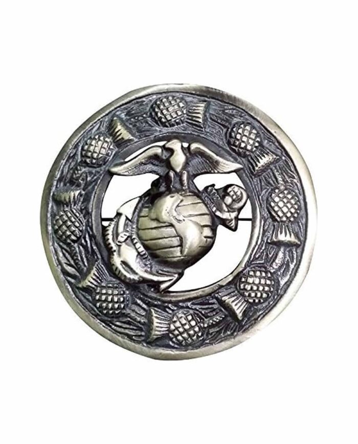 Scottish Antique Us Brooch