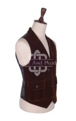 Brown Velvet Waistcoat