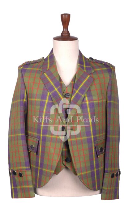 Cameron Hunting Ancient Tartan Argyll Jacket
