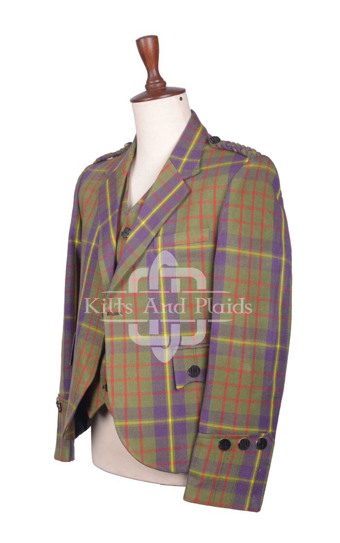 Cameron Hunting Ancient Tartan Argyll Jacket