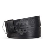 Celtic Knots Diamond Shap Embossed Kilt Belt