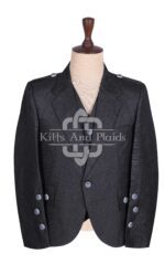 Charcoal Gray Serge Jacket