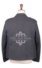 Charcoal Gray Tweed Argyll Jacket