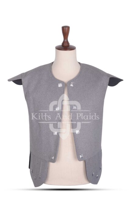 Gray Jacobite Chieftain Vest