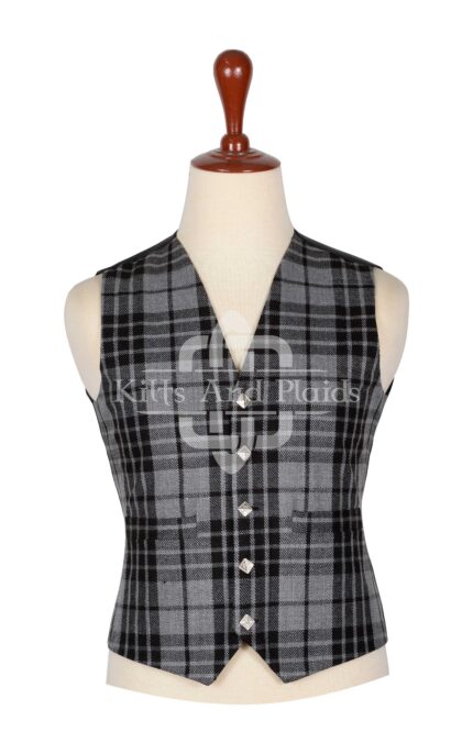 Gray Watch Tartan Vest