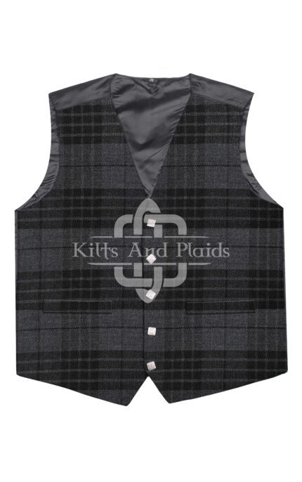 Grey Watch Tartan Argyll Vest