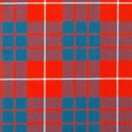 Hamilton Red Ancient Tartan Fabric