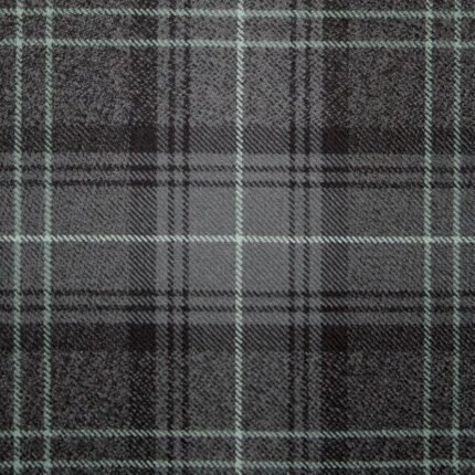 Highland Granite Sage Tartan Fabric