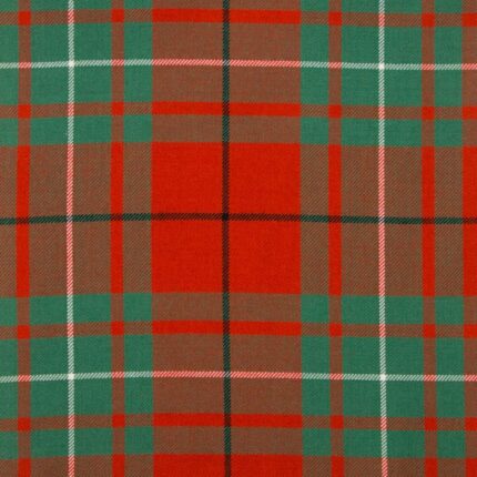 MacAuley Red Ancient Tartan Fabric