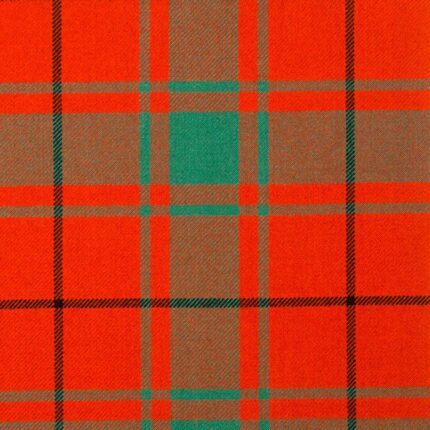 MacDonald of the Isles Red Ancient Tartan Fabric