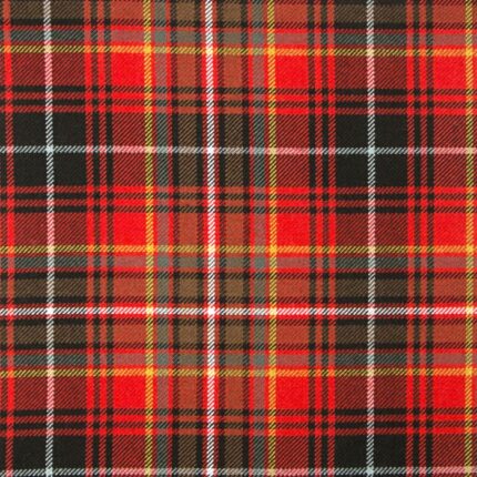 MacInnes Red Weathered Tartan Fabric