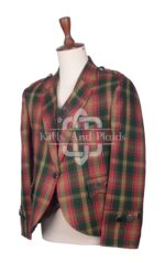 Maple Leaf Tartan Argyll Jacket