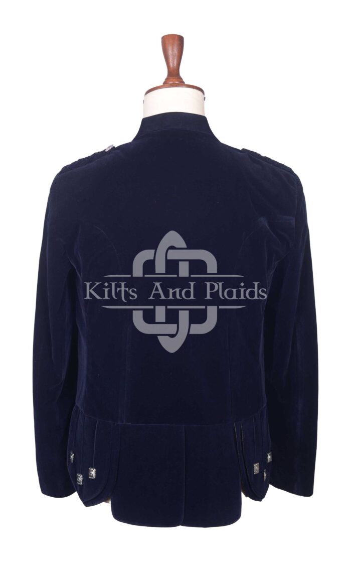 Navy Velvet Kenmore Doublet Jacket