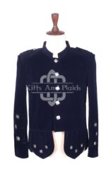 Navy Velvet Kenmore Doublet Jacket