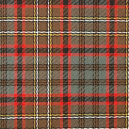 Nicolson Hunting Weathered Tartan Fabric